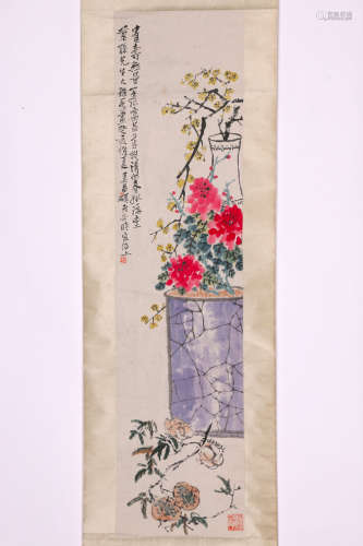 Flowers by Wu Changshuo