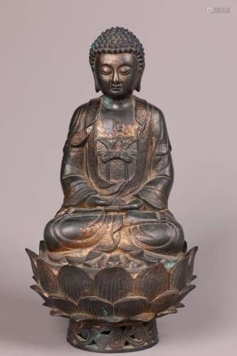 Copper Statue of Amitabha