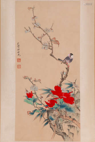 Flowers and Birds by Tian Shiguang