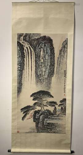 QIAN SONGYAN PAPER PAINTING - 