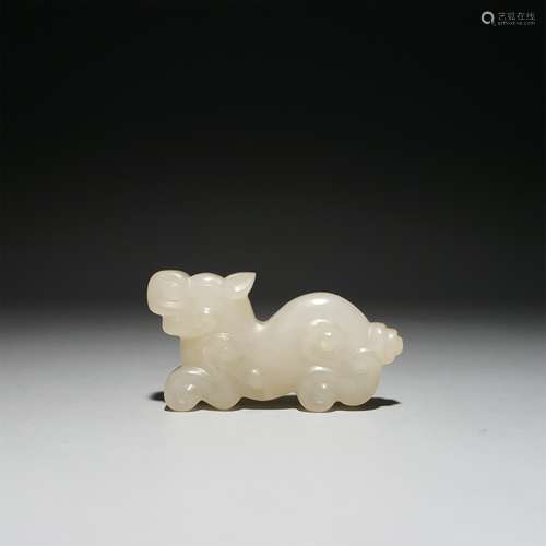 A HETIAN JADE BEAST