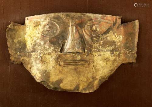 Culture Lambayaque, Sipan Pérou, 700-900 apr. JC Masque funé...