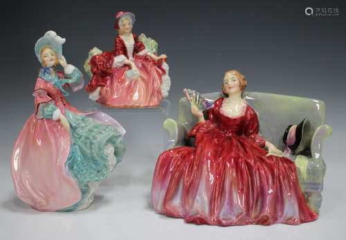 Three Royal Doulton figures, comprising Sweet and Twenty, HN...