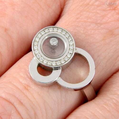 An 18ct gold diamond 'Happy Bubbles' ring,