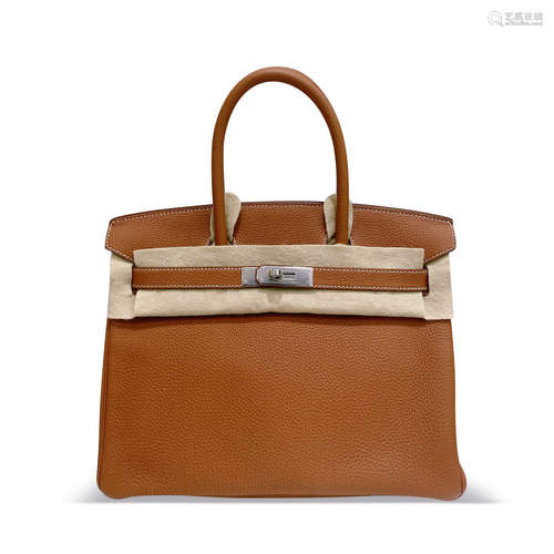 Hermers 金棕Birkin30 银扣 togo