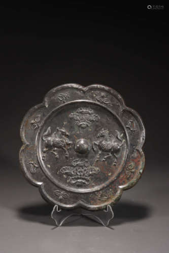 A Chinese Bronze Mirror