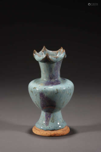 A Jun Ware Porcelain Vase