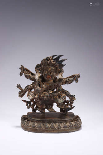 A Bronze Buddha Figure Statue