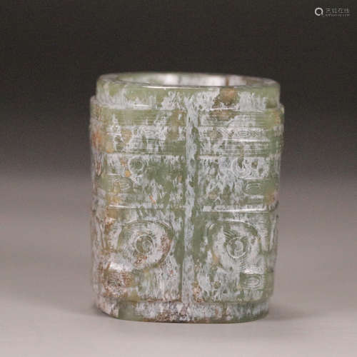 NEOLITHIC PERIOD,JADE CONG