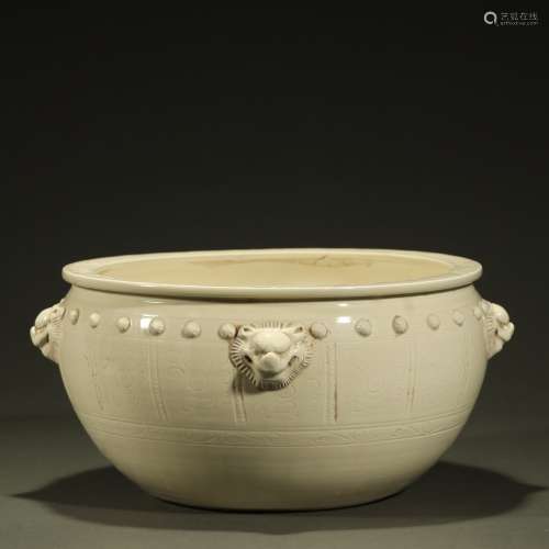 DING-TYPE TIGER HEAD CENSER,SONG DYNASTY