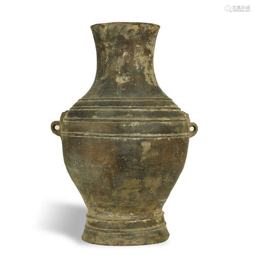 HAN DYNASTY,POTTERY VASE