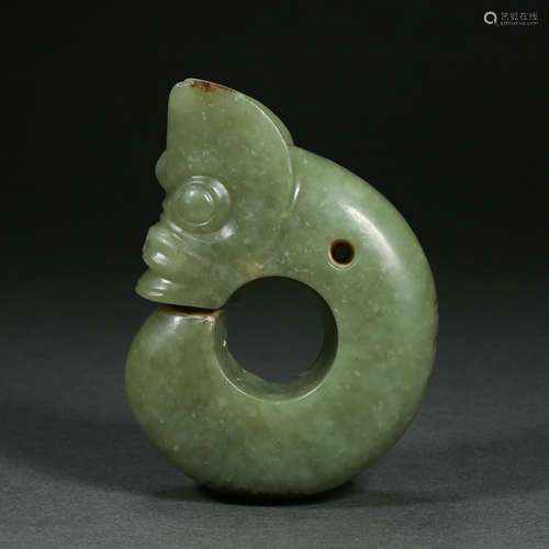 JADE PIG DRAGON, HONGSHAN CULTURE, CHINA