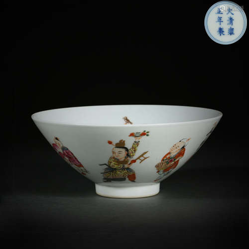 QING DYNASTY YONGZHENG BOWL, CHINA