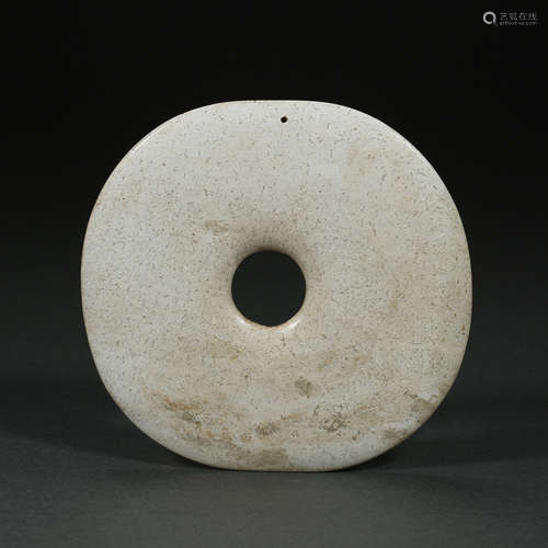 CHIKU PAI JADE BI, HONGSHAN CULTURE, CHINA