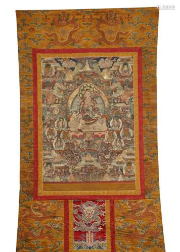 CHINESE THANGKA, QING DYNASTY