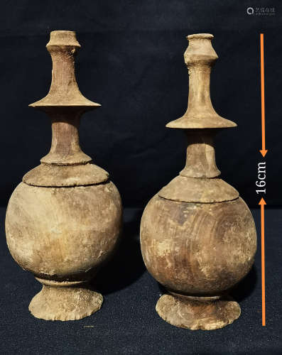 CHINESE LIAO DYNASTY WOODEN SARIRA BOTTLE