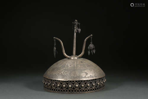 CHINESE SILVER HAT