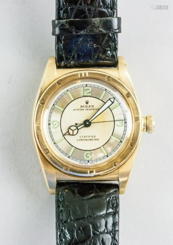 Vintage18K Rolex Bubbleback Autorotor Watch
