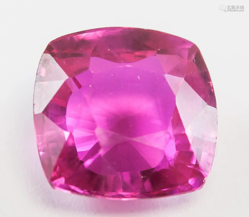 10.05ct Cushion Cut Pink Natural Ruby GGL