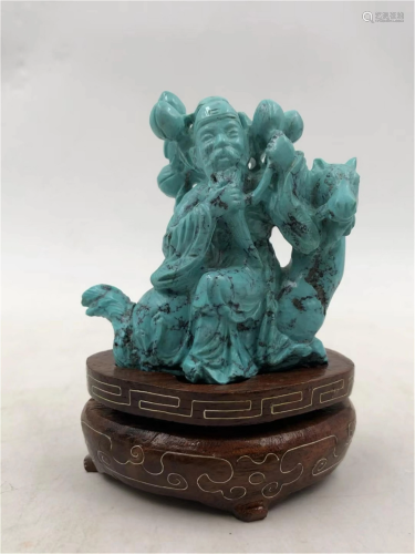 A CHINESE CARVED FIGURE STORY ORNAMENTS