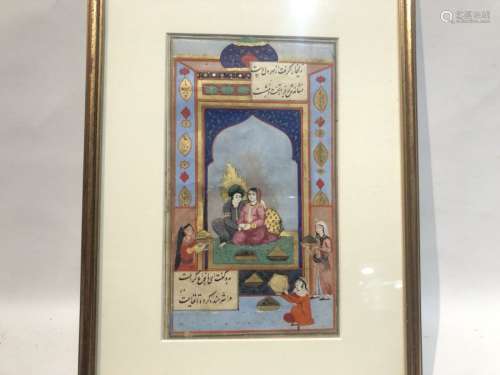 Safavid 17th Century Miniature Paintings