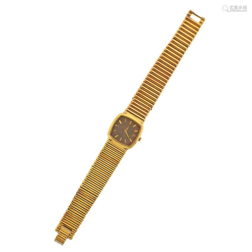 Piaget 1970s 18k Gold Watch