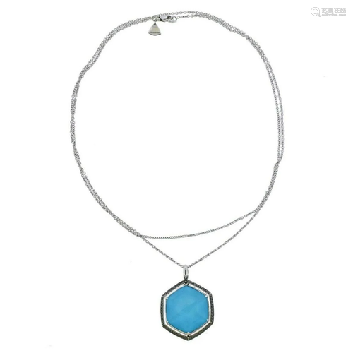 Stephen Webster Deco Gold Turquoise Hematite Diamond