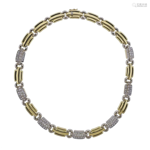 18k Gold Diamond Necklace