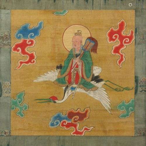 A CHINESE FRAMED BUDDHIST PAINTING, CHINA, 18TH-19TH CENTURY