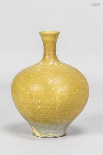 LAURA ANDRESON (1902-1999); a stoneware bottle with narrow n...