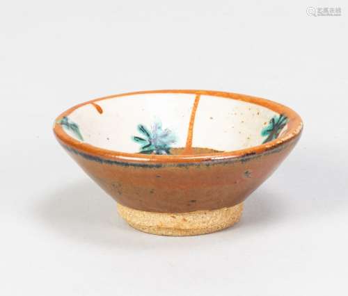 JOHN MALTBY (1936-2020); a small stoneware footed bowl with ...