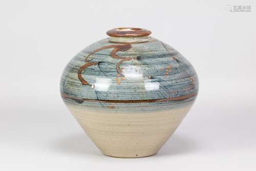 DAVID LEACH (1911-2005) for Lowerdown Pottery; a large stone...