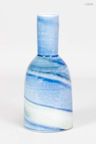 JANE HAMLYN (born 1940); a salt glazed bottle, impressed JH ...