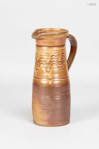 MARIANNE DE TREY (1913-2016); a stoneware jug covered in iro...