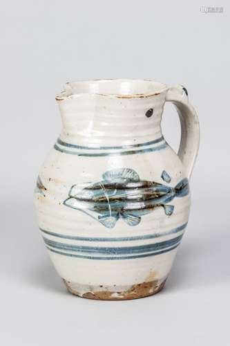 THIEBAUT CHAGUE (born 1958) for Wenford Bridge Pottery; a st...