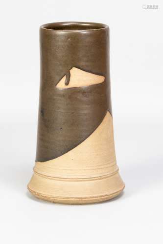 EILEEN LEWENSTEIN (1925-2005); a cylindrical stoneware vase ...