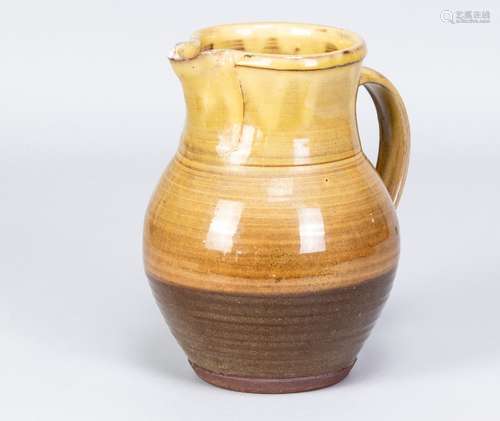 RAY FINCH (1914-2012) for Winchcombe Pottery; a slipware jug...