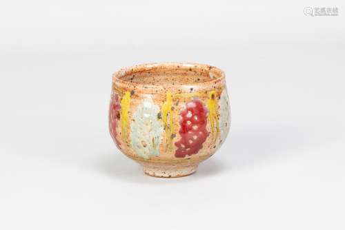 JANICE TCHALENKO (1942-2018); a stoneware yunomi covered in ...