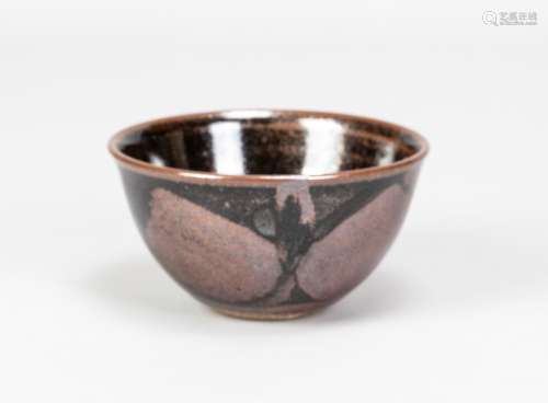 DAVID LLOYD JONES (1928-1994); a small stoneware bowl covere...