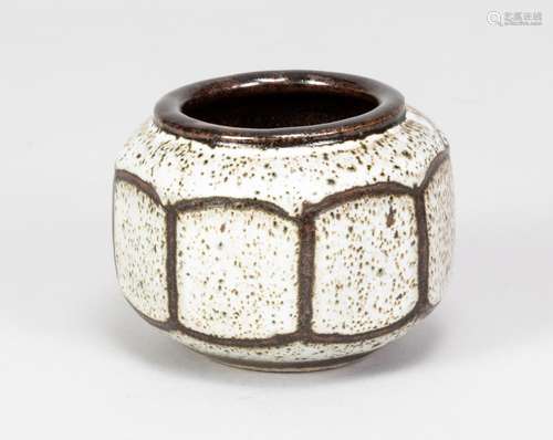 DAVID LEACH (1911-2005) for Lowerdown Pottery; a cut sided s...