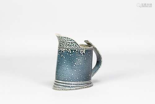 WALTER KEELER (born 1942); a small salt glazed jug, impresse...