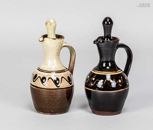 SIDNEY TUSTIN (1914-2005) for Winchcombe Pottery; a pair of ...