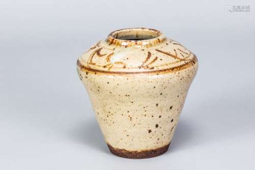 WILLIAM STAITE MURRAY (1881-1962); an early stoneware vase w...