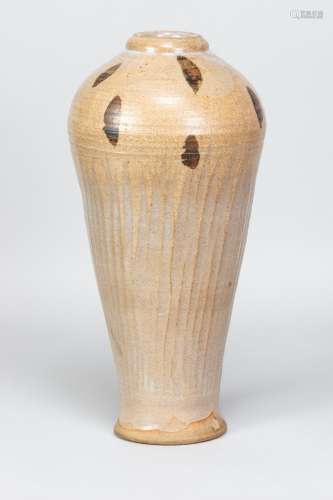 WILLIAM STAITE MURRAY (1881-1962); a tall stoneware bottle w...