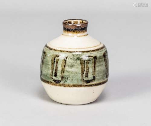 TREVOR CORSER (1938-2015) for Leach Pottery; a small porcela...