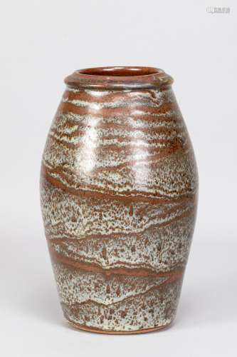 JOHN LEACH (born 1939) for Muchelney Pottery; a stoneware va...