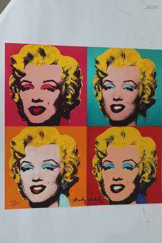 WARHOL Andy (1928/1987). 