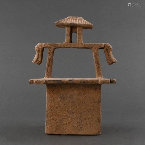 A POTTERY MODEL OF A WELL