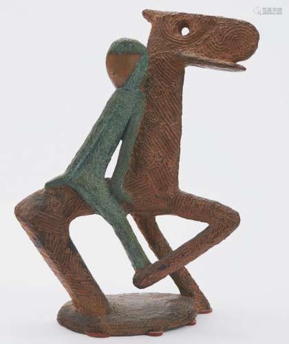 Jean LAMBERT-RUCKI 1888-1967 LE CAVALIER, circa 1937 Bronze ...