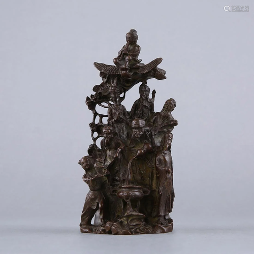 AN 'EIGHT IMMORTALS' FIGURAL CENTREPIECE